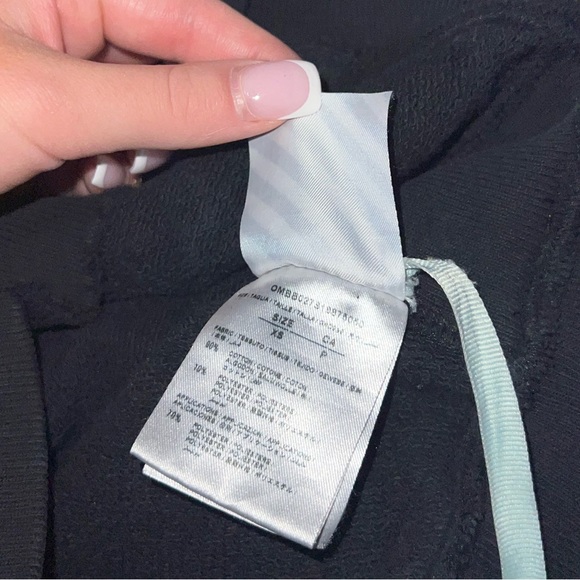 Off-White Champion [XS/S] Collab Hoodie - Picture 5 of 10